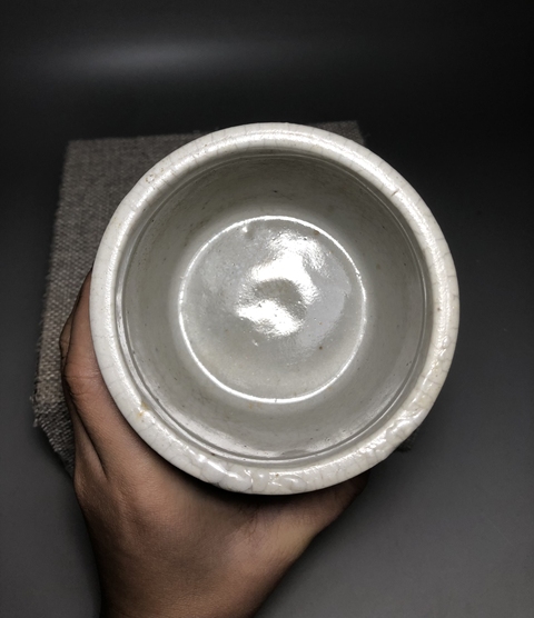 古玩陶瓷清乾隆，哥釉三足爐拍賣，當前價格4000元