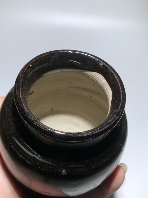 古玩陶瓷定窯元代燕川窯黑釉罐（館藏精品）拍賣，當前價格88000元