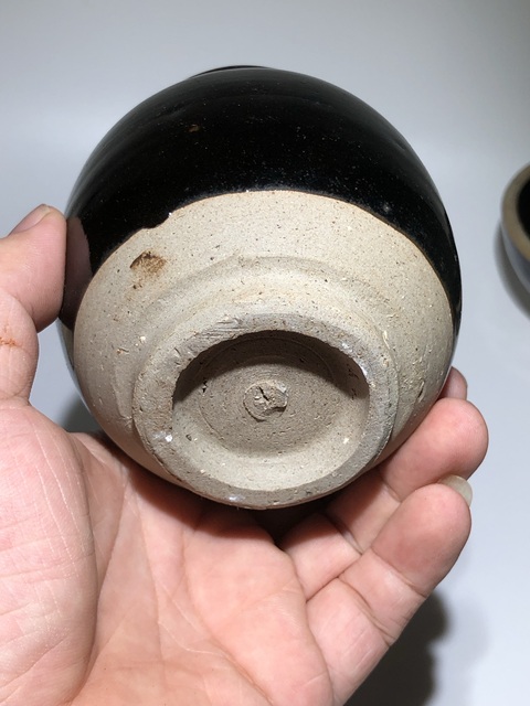 古玩陶瓷定窯元代燕川窯黑釉罐（館藏精品）拍賣，當前價格88000元
