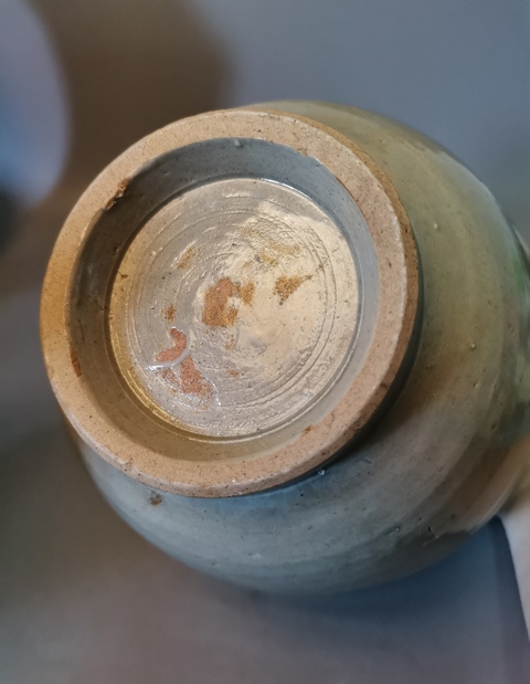 古玩陶瓷【千年龍泉】元明時期龍泉青瓷茶葉罐拍賣,當前價格490元