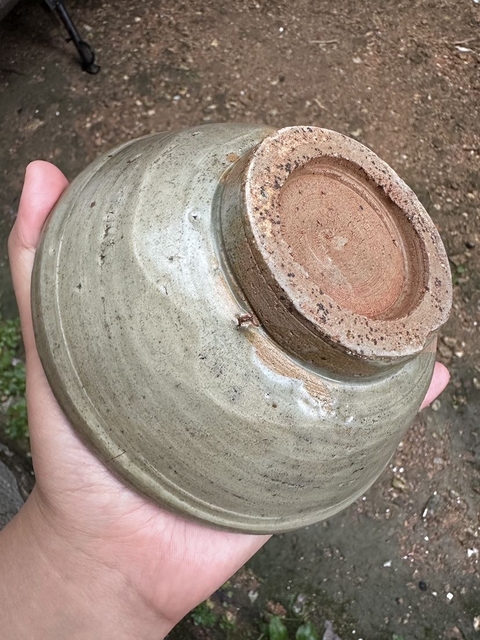 古玩陶瓷龍泉窯系唇口碗拍賣，當前價格300元