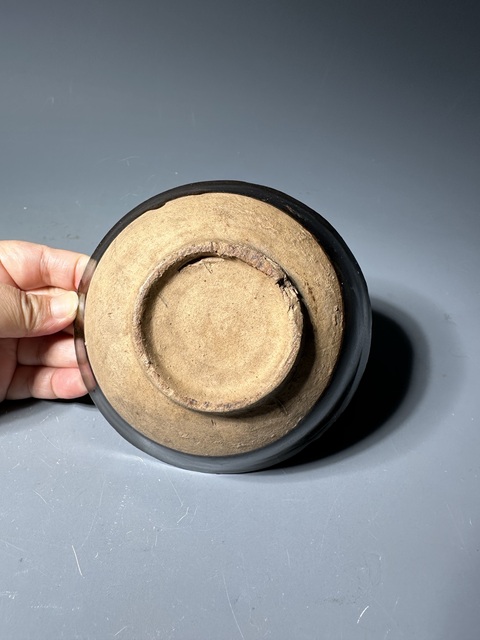古玩陶瓷磁州窯茶葉末釉茶碗拍賣，當前價格0元