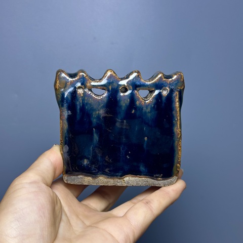 古玩陶瓷清代,磁州窯,多功能筆插拍賣,當前價格660元