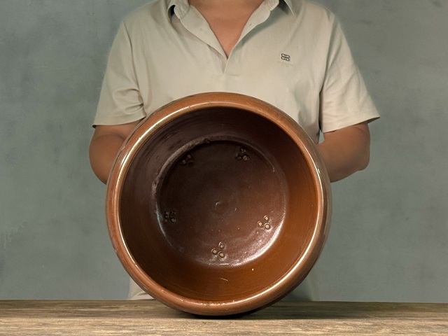 古玩陶瓷明清，大號卷缸拍賣，當前價格866元