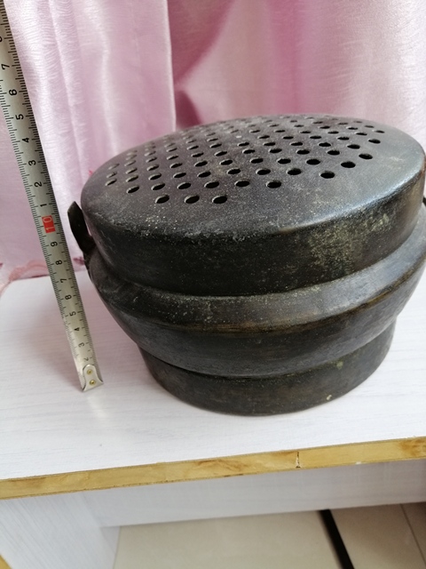 古玩雜項晚清銅手爐拍賣,當前價格877元