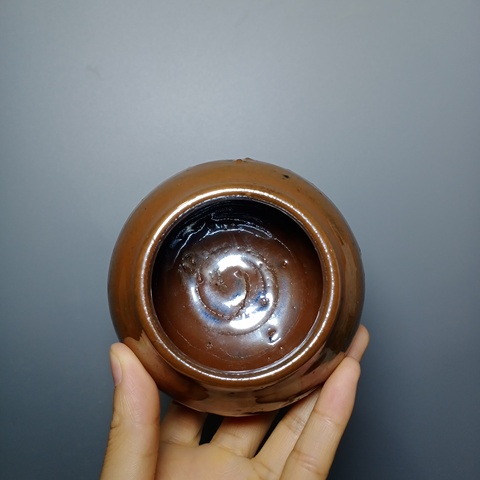 古玩陶瓷元代?雞心杯拍賣，當前價格666元