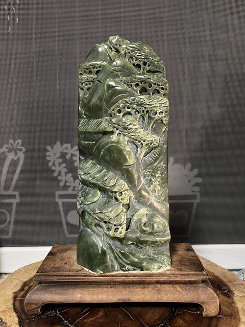 古玩玉器玉山子擺件拍賣,當前價格450元