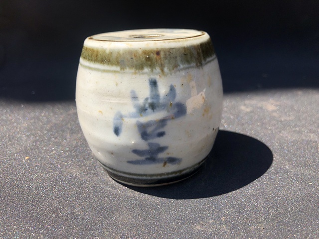 古玩陶瓷【王姓堂號】  清代.《三槐堂》燭臺(香插)拍賣，當(dāng)前價格0元