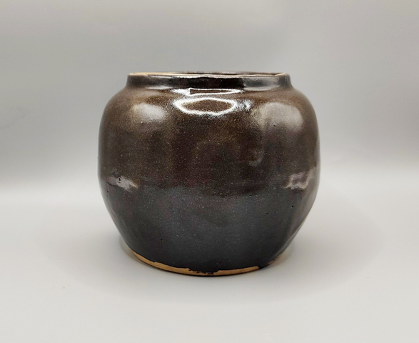 古玩陶瓷明清茶葉末釉茶入拍賣，當前價格120元