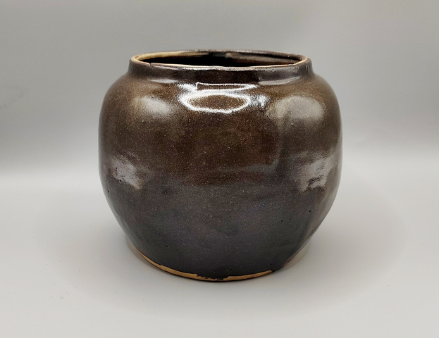 古玩陶瓷明清茶葉末釉茶入拍賣，當前價格120元