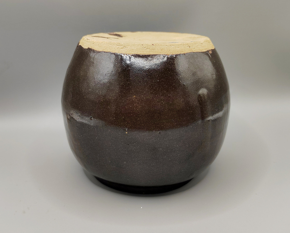 古玩陶瓷明清茶葉末釉茶入拍賣，當前價格120元