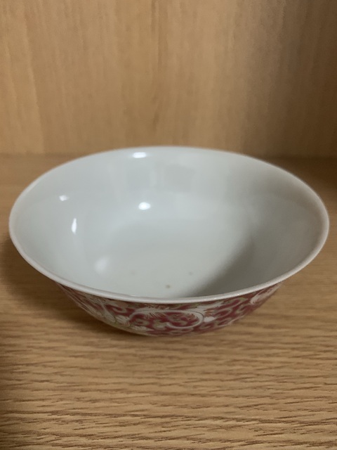 古玩陶瓷民國 粉彩花間壽福壽紋碗拍賣，當(dāng)前價格499元