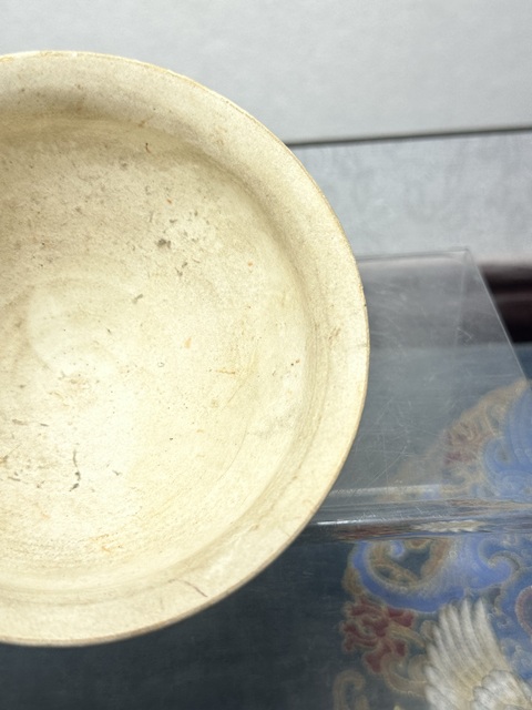 古玩陶瓷宋代精品刑窯白釉盞拍賣,當前價格9000元