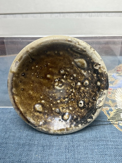 古玩陶瓷北宋罕見褐釉盞 高等級 博物館級別拍賣,當前價格3900元