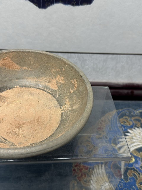 古玩陶瓷元代精品龍泉唇口大碗 龍泉精品拍賣,當前價格169元