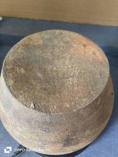 古玩陶瓷明代褐釉弦紋雙系大罐拍賣,當前價格980元
