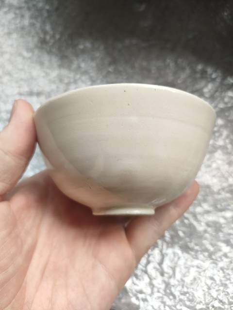 古玩陶瓷宋定窯白釉素碗拍賣,當前價格1500元