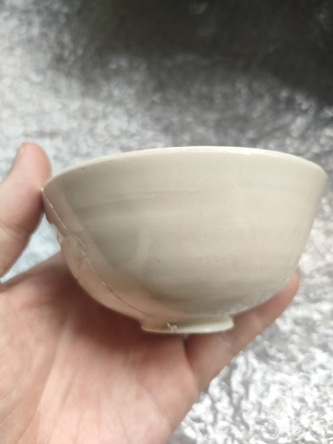 古玩陶瓷宋定窯白釉素碗拍賣,當前價格1500元