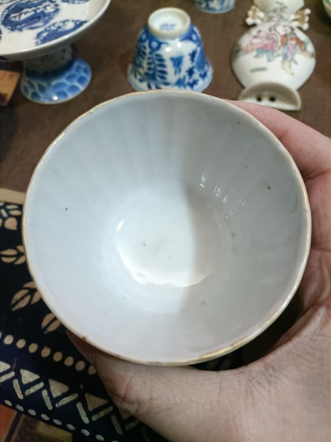 古玩陶瓷晚清壽字吉語紋主人杯拍賣，當(dāng)前價格4500元