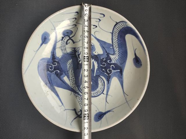古玩陶瓷盤拍賣，當前價格6888元