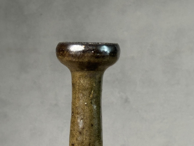 古玩陶瓷明代茶葉末釉油燈拍賣,當前價格399元