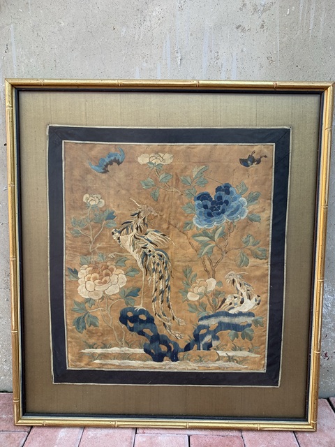 古玩雜項繡片拍賣,當(dāng)前價格3888元