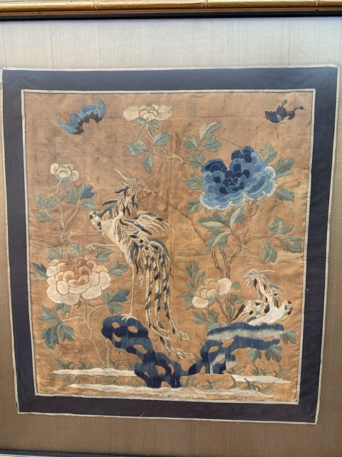 古玩雜項繡片拍賣,當(dāng)前價格3888元