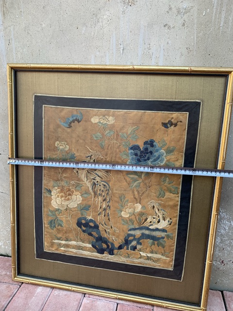古玩雜項繡片拍賣,當(dāng)前價格3888元