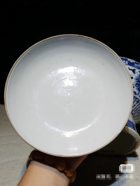 古玩陶瓷清光緒 青花纏枝花卉紋溫鍋拍賣,當前價格500元