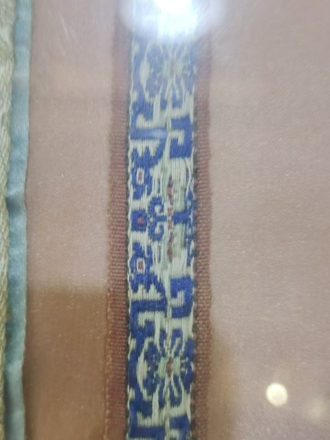 古玩雜項蘭花蜻蜓繡片拍賣,當前價格880元
