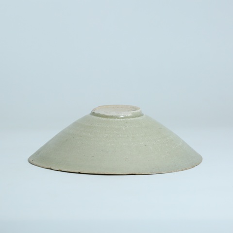 古玩陶瓷青白釉斗笠碗拍賣，當前價格0元