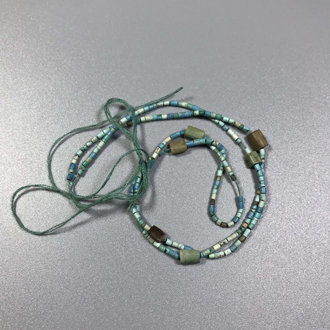 古玩玉器漢代綠松石珠串拍賣，當(dāng)前價格999元