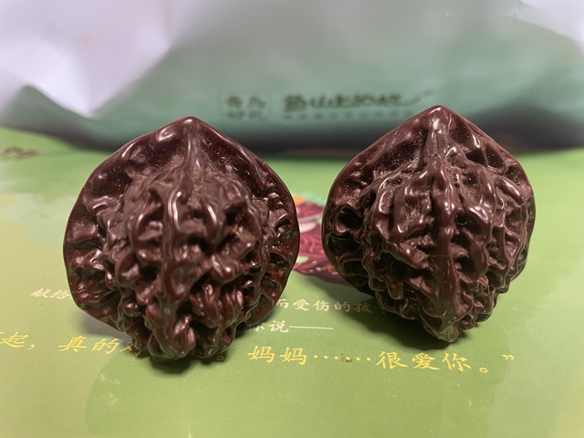 最上級品種】文玩核桃 全品无修 平谷元宝 41mm