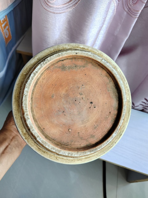 古玩陶瓷晚清民國超大粉彩花鳥紋筆海拍賣,當前價格4999元