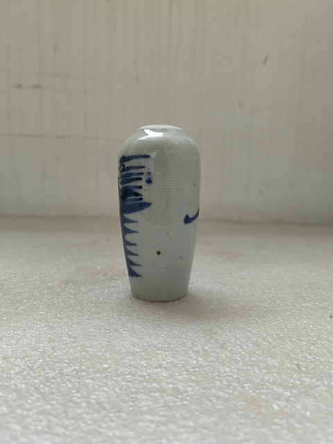 古玩陶瓷青花花卉紋瓶拍賣,當前價格220元