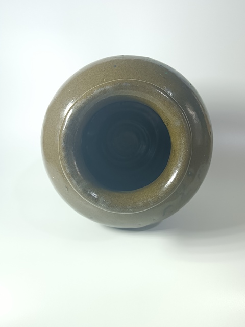 古玩陶瓷明末清初~茶葉末釉高領罐拍賣,當前價格3888元