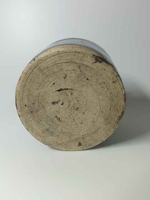 古玩陶瓷元末明初～磁州窯窯變褐釉罐拍賣，當(dāng)前價(jià)格388元