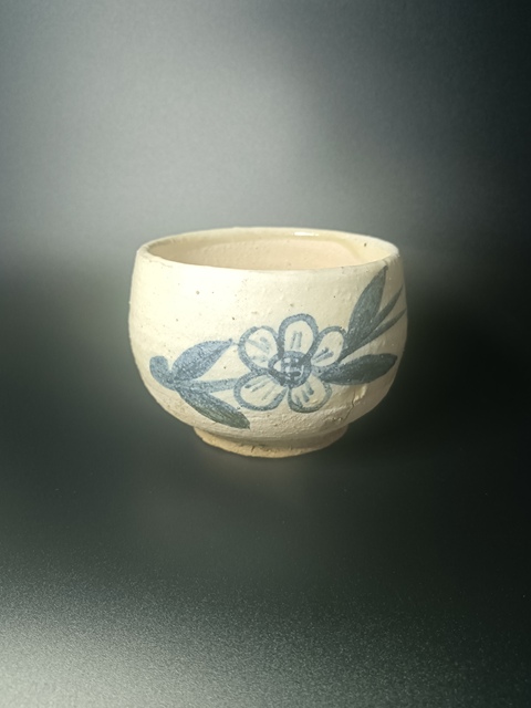 古玩陶瓷明代~青花花卉紋缽盂拍賣,當前價格2222元
