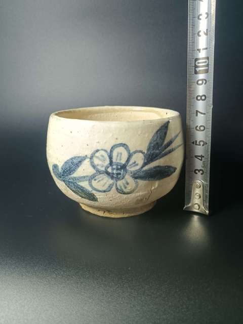 古玩陶瓷明代~青花花卉紋缽盂拍賣,當前價格2222元
