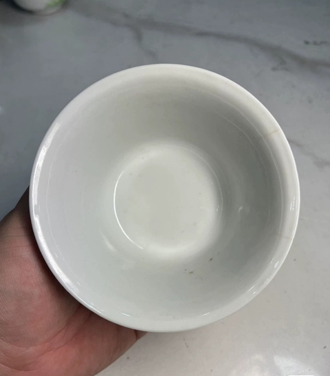 古玩陶瓷民國山水人物紋綠彩杯拍賣，當前價格320元
