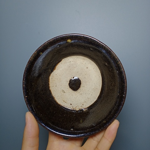 古玩陶瓷清代磁州窯茶盞拍賣,當前價格160元