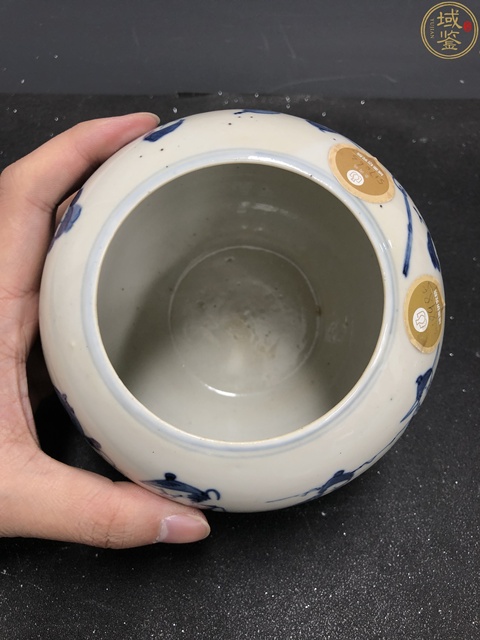 古玩陶瓷清晚期青花市井人物水洗拍賣,當前價格6888元