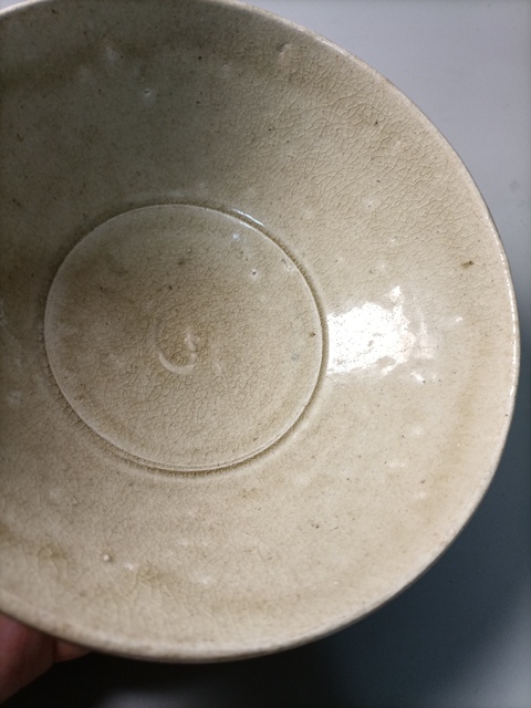 古玩陶瓷南宋晚期元代早期(館藏級)青白釉茶碗拍賣,當前價格1980元