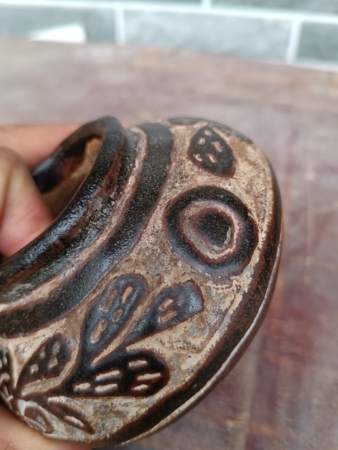古玩陶瓷西夏靈武窯剔花罐拍賣，當(dāng)前價格8000元