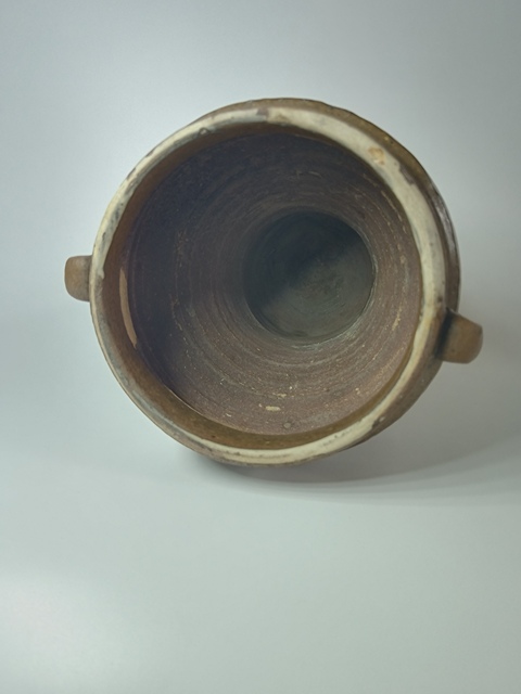 古玩陶瓷元末明初～茶葉末釉雙系酒壇拍賣，當前價格999元