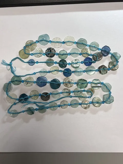 古玩玉器宋代.琉璃串(兩條一起拍)拍賣，當前價格0元