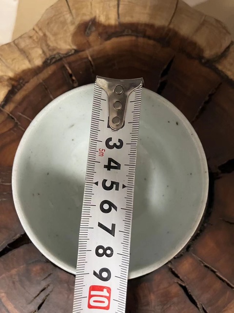 古玩陶瓷清中早期雍乾青花釉里紅杯拍賣，當前價格550元