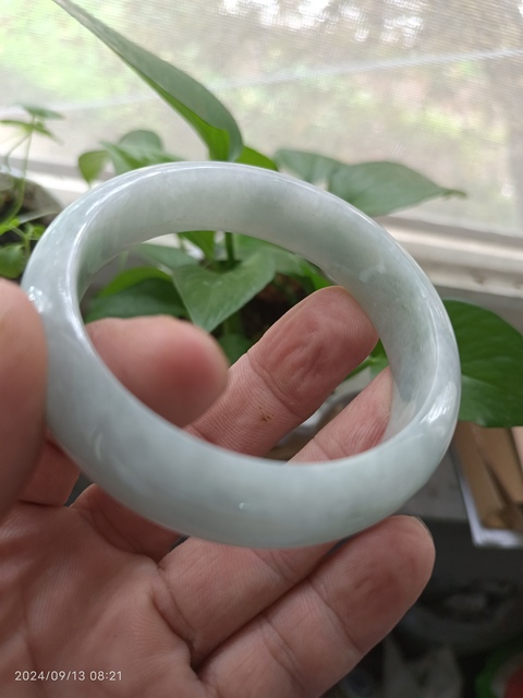 古玩玉器天然A貨翡翠手鐲拍賣,當前價格2600元