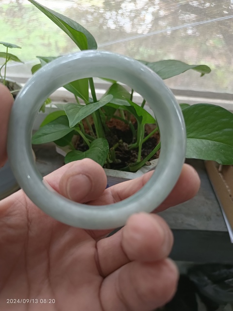 古玩玉器天然A貨翡翠手鐲拍賣,當前價格2600元