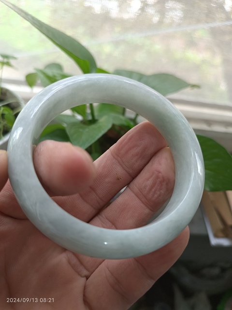古玩玉器天然A貨翡翠手鐲拍賣,當前價格2600元